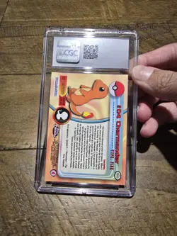 Pokemon Topps 04 Charmander CGC 10 - 1999 #04 - Image 2