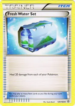 4x NM-Mint Fresh Water Set - 129/160 - Uncommon Pokemon Primal Clash - Image 1