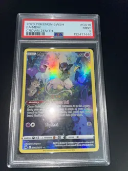 2023 POKEMON SWSH FA/MEW CROWN ZENITH GG10 Psa 9 - Image 1