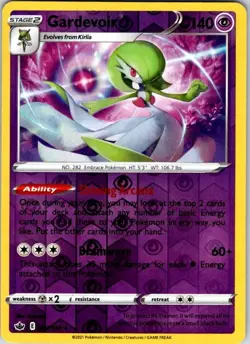 Pokemon | SWSH06: Chilling Reign | Gardevoir | 061/198 | Reverse Holo | NM - Image 1