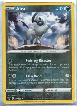 Pokemon Absol - Astral Radiance Holo Rare 097/189 NM Reverse holo - Image 1