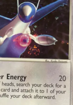 2004 Pokemon TCG (SWIRL) Latios - 2/10 - Trainer Kit HOLO RARE MP - Image 3