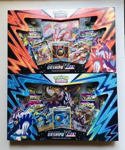 🔥2021 Pokemon Urshifu Vmax Premium Collection 2 Box SET! New/Factory Sealed!🔥 - Image 1
