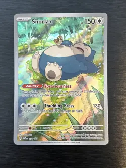 Snorlax 151 Promo SVP 051 POKEMON TCG NM - Image 1