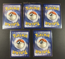 2020 Pokemon -Rayquaza SWSH029 Black Star Cosmos Foil Promo Lot (x5) all NM - Image 2