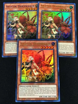 Yugioh Ascator, Dawnwalker LDS3-EN050 1st ULTRA x3 (NM) - Image 1