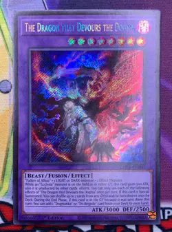 Yu-Gi-Oh! The Dragon that Devours the Dogma Secret Rare CH01-EN041 - Image 1