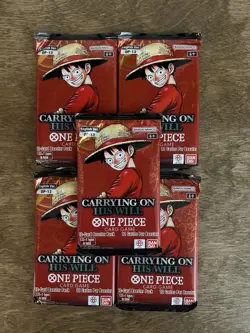 One Piece Op-13 Booster Packs X5 #3 - Image 1