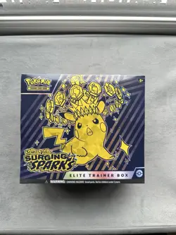 Pokemon TCG Scarlet & Violet Surging Sparks ETB Elite Trainer Box New And Sealed - Image 2