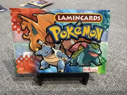 LAMINCARDS EDIBAS Pokemon Sealed Pack Booster Lamincard 2006 - Image 1