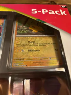 Pokemon 151 Scarlet And Violet 5 Pack Costco Trading Card Game Mini Tin Bundle - Image 3