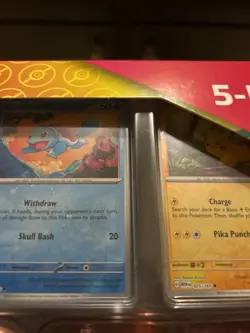 Pokemon 151 Scarlet And Violet 5 Pack Costco Trading Card Game Mini Tin Bundle - Image 3