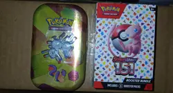 Pokemon Scarlet and Violet 151 Booster Bundle + mini tin. - Image 1