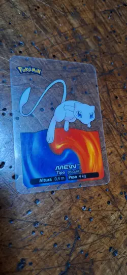 Mew 101 Pokemon Lamincards Edibas - ESP - EXC Rare Card - Image 1