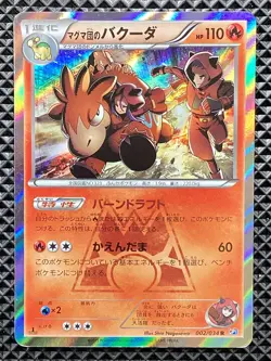 Team Magma's Camerupt 002/034 R Double Crisis 2015 CP1 Pokemon Card Japanese - Image 2