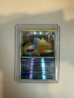 Pokemon TCG Lapras HeartGold SoulSilver Card 24/123 Rare - Image 1