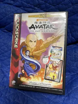Avatar The Last Airbender Quickstrike Trading Card Game - Cards & Case Only. - Image 1