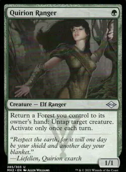 Quirion Ranger 285/303 Modern Horizons 2 MTG Magic the Gathering card - Image 1