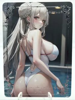 Goddess Story Anime Waifu Card NATIONAL BEAUTY SSR-018 Doujin Card - Image 1