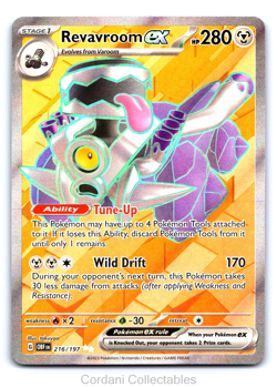 Revavroom EX 216/197 - Obsidian Flames - Pokemon Card - Near Mint - Image 1