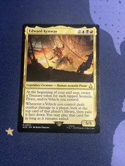 MTG Edward Kenway (ACR) 0053 Regular Mythic - Image 1