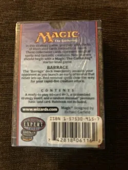 Magic The Gathering Planeshift Barrage Deck New SEALED - Image 2