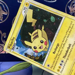 Pikachu Holo HGSS03 Black Star Promo - 2010 HGSS Pokemon Card LP - Image 3