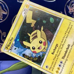 Pikachu Holo HGSS03 Black Star Promo - 2010 HGSS Pokemon Card LP - Image 4