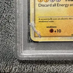 Pokemon Pikachu HGSS Black Star Promo Holo Rare #HGSS03 PSA 9 Gem Mint - Image 3
