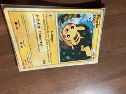 Pokemon Pikachu HGSS Black Star Promo Holo Rare #HGSS03 - Image 3