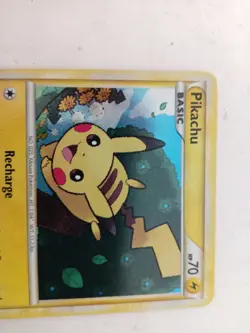 Pikachu HGSS Pokemon Promo Trading Card HGSS03 Holo HeartGold SoulSilver #Live - Image 2