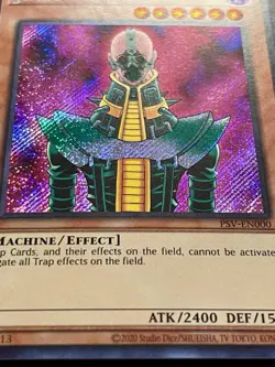 Jinzo | PSV-EN000 | Secret Rare | 25th Anniversary | NM | YuGiOh! - Image 2