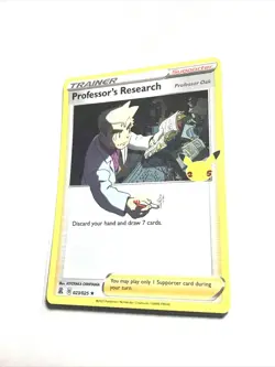 PROFESSOR'S RESEARCH - 023/025 - Holo - 25th Celebrations - Pokemon - NM - Image 1