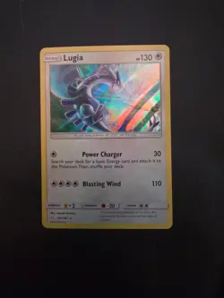 Pokemon Sun & Moon Team Up Holo Rare Lugia Card 131/181 Near Mint Condition - Image 1