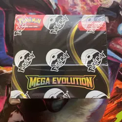 Pokemon TCG Mega Evolutions Booster Box Factory Sealed With Promo - Image 1