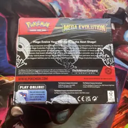 Pokemon TCG Mega Evolutions Booster Box Factory Sealed With Promo - Image 3