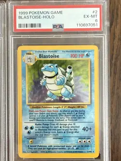 Pokemon TCG Base Set psa graded Venusaur 7 Charizard 3 And Blastoise 6 Big 3 - Image 5