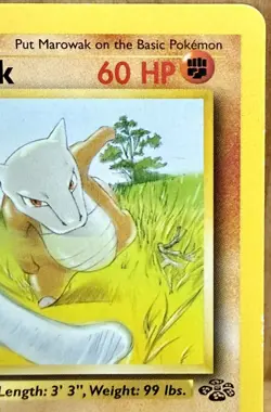 Marowak 39/64 Jungle Set 1st Edition 1999 Vintage Pokemon TCG - Image 4
