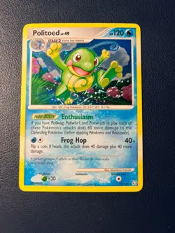 Pokemon TCG - Politoed 12/146 Legends Awakened Holo - LP - Image 1