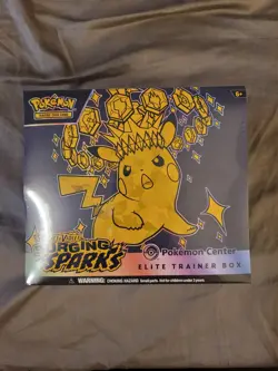 Pokemon Center TCG Scarlet & Violet Surging Sparks Elite Trainer Box *Sealed* - Image 1