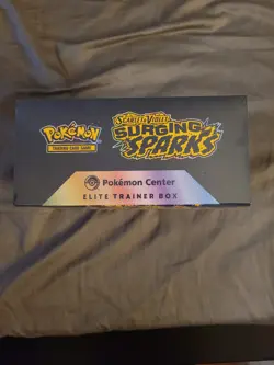Pokemon Center TCG Scarlet & Violet Surging Sparks Elite Trainer Box *Sealed* - Image 2
