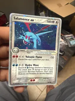 Pokemon EX Power Keepers Salamence EX 96/108 Holo Ultra Rare - Image 1