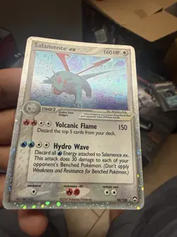 Pokemon EX Power Keepers Salamence EX 96/108 Holo Ultra Rare - Image 2