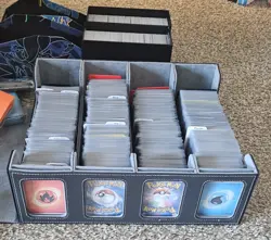 Pokemon Bulk Lot Over 2000 Cards. Card Stroage Box Included. Extra Sleeves&Dice - Image 1