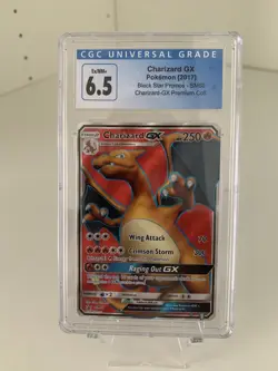 Pokemon Charizard GX 2017 Black Star Promo SM60 Premium Collection - CGC 6.5 - Image 1