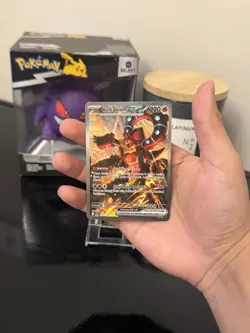 Pokemon VOLCANION EX 182/159 SIR Journey Together SPECIAL ILLUSTRATION RARE - Image 3