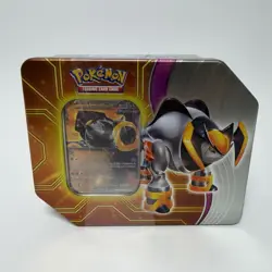 Pokemon TCG: Paradox Destinies Iron Boulder ex Tin New Sealed 5 Booster 1 Promo - Image 1