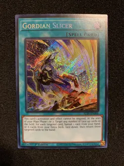Yu-Gi-Oh! Gordian Slicer (ALIN-EN066) Alliance Insight 1st Edition NM/M - Image 1