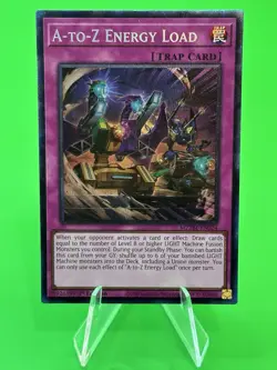 Yu-Gi-Oh Maze Of The Master A-To-Z Energy Load Collector Rare MZTM-EN024 NM!!! - Image 1