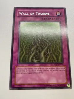 Yu-Gi-Oh! Wall Of Thorns Unlimited Rare CRMS-EN079 HP - Image 1